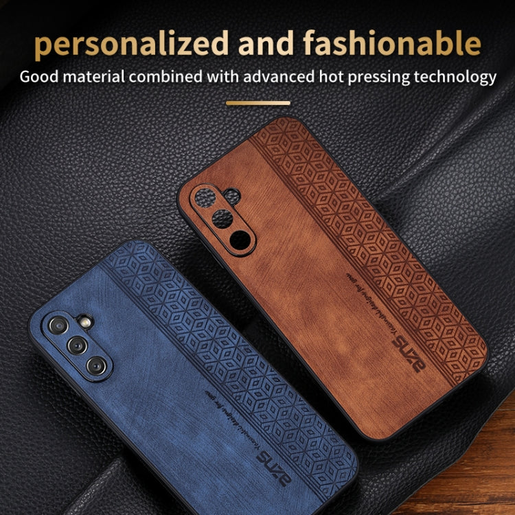 For Samsung Galaxy A14 5G AZNS 3D Embossed Skin Feel Phone Case(Sapphire Blue) - free shipping - PMC TechLife - Order now!