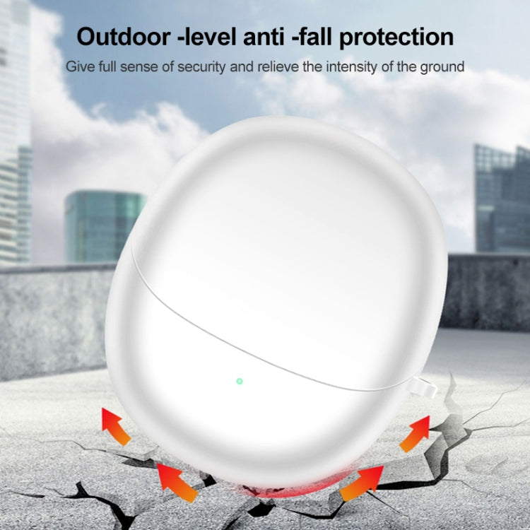 For Xiaomi Buds 4 Bluetooth Earphone Silicone Protective Case(White) - Xiaomi Earphone Case by PMC TechLife | Online Shopping South Africa | PMC TechLife