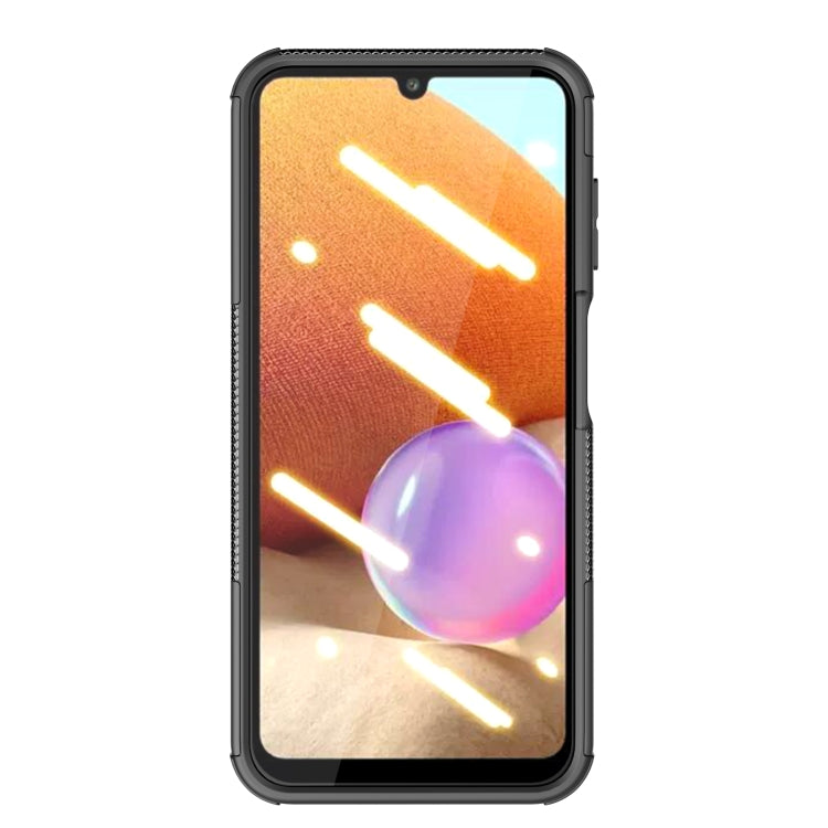 For Samsung Galaxy A14 5G Tire Texture TPU + PC Phone Case with Holder(Black) - free shipping - PMC TechLife - Order now!