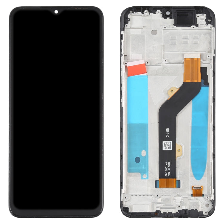 OEM LCD Screen For Tecno Spark 7P Digitizer Full Assembly with Frame - free shipping - PMC TechLife - Order now!