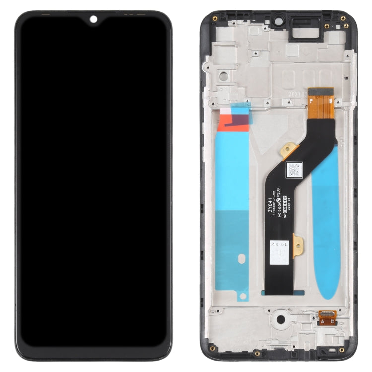 OEM LCD Screen For Tecno Spark 5 Air KD6a Digitizer Full Assembly with Frame - free shipping - PMC TechLife - Order now!