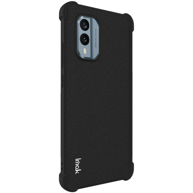 For Nokia X30 5G imak Shockproof Airbag TPU Phone Case(Matte Black) - free shipping - PMC TechLife - Order now!