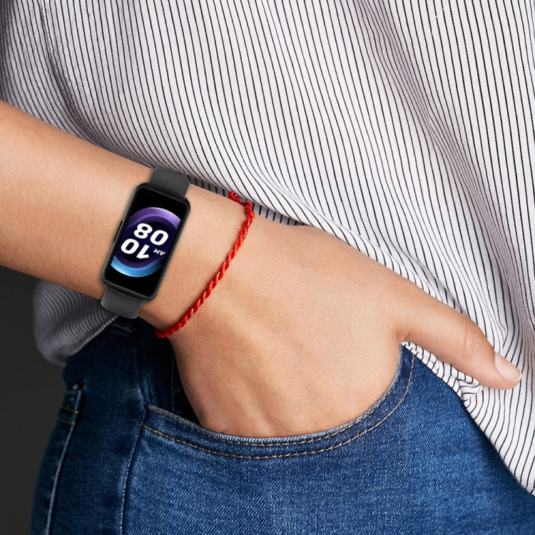 For Keep Band B5 / B4 / B4 Lite 16mm Glossy Surface Silicone Watch Band(Purple) - free shipping - PMC TechLife - Order now!