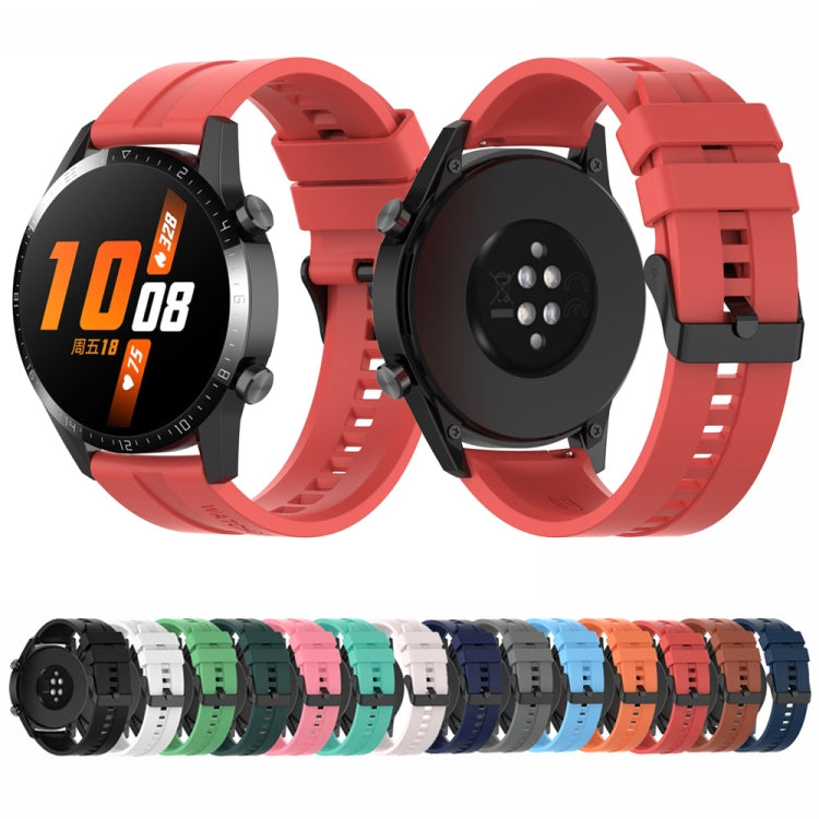 For Huawei Watch Buds 20mm Silicone Black Buckle Watch Band(Vitality Orange) - free shipping - PMC TechLife - Order now!