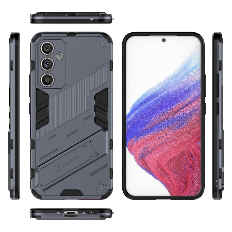 For Samsung Galaxy A54 5G Punk Armor 2 in 1 PC + TPU Phone Case(Grey) - Galaxy Phone Cases by PMC TechLife | Online Shopping South Africa | PMC TechLife | Buy Now Pay Later Mobicred