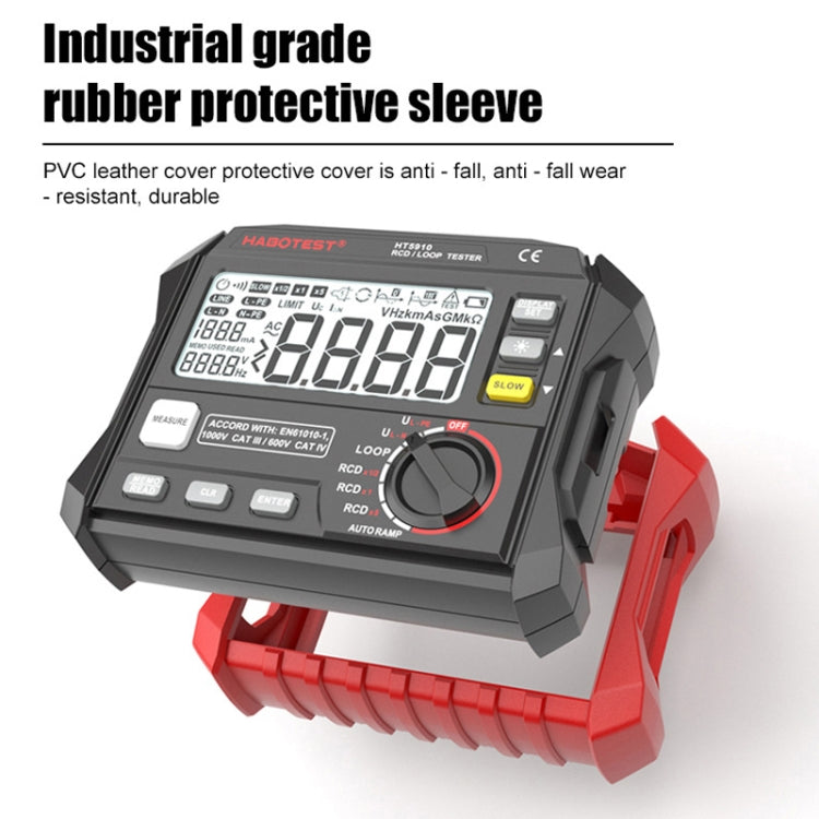 HABOTEST HT5910 Leakage Switch & Loop Resistance Tester - free shipping - PMC TechLife - Order now!