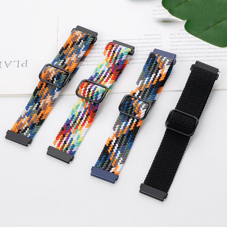 For Google Pixel Watch Buckle Nylon Braided Watch Band(Black White) - free shipping - PMC TechLife - Order now!