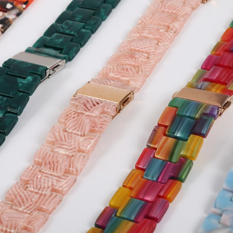 For Google Pixel Watch Three-beads Resin Watch Band(Pearl White) - free shipping - PMC TechLife - Order now!