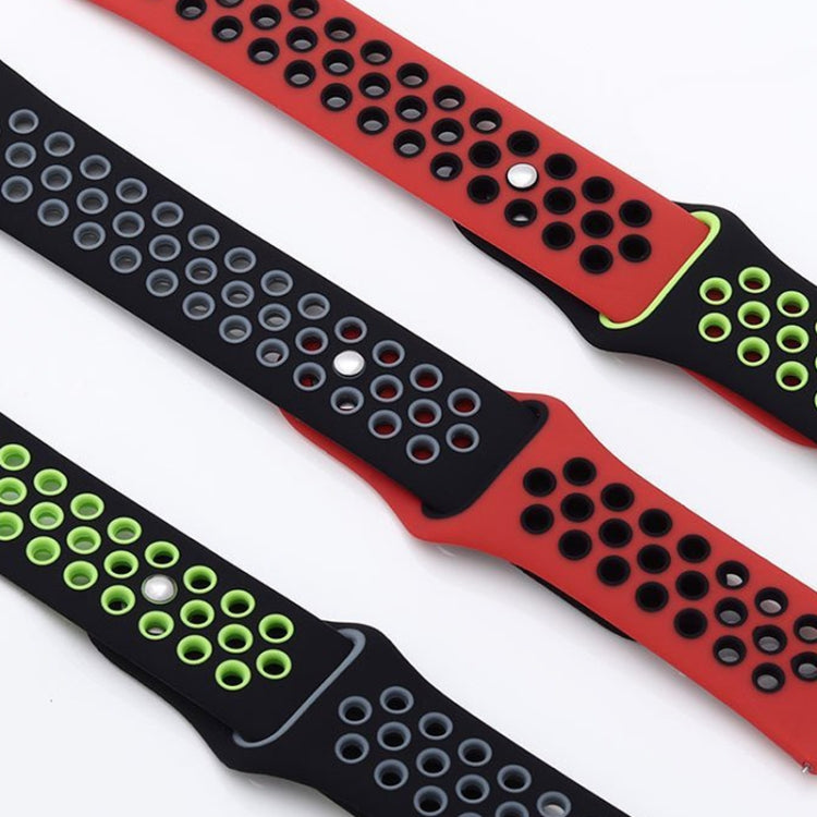 For Google Pixel Watch Two-color Reverse Buckle Silicone Watch Band(Black Blue) - free shipping - PMC TechLife - Order now!