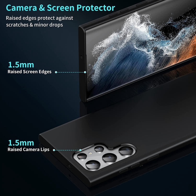 For Samsung Galaxy S23 Ultra 5G MagSafe Magnetic Liquid Silicone Phone Case(Black) - free shipping - PMC TechLife - Order now!