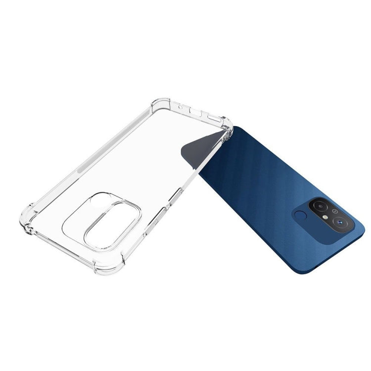 For Xiaomi Redmi 12C Shockproof Non-slip Thickening TPU Phone Case(Transparent) - free shipping - PMC TechLife - Order now!