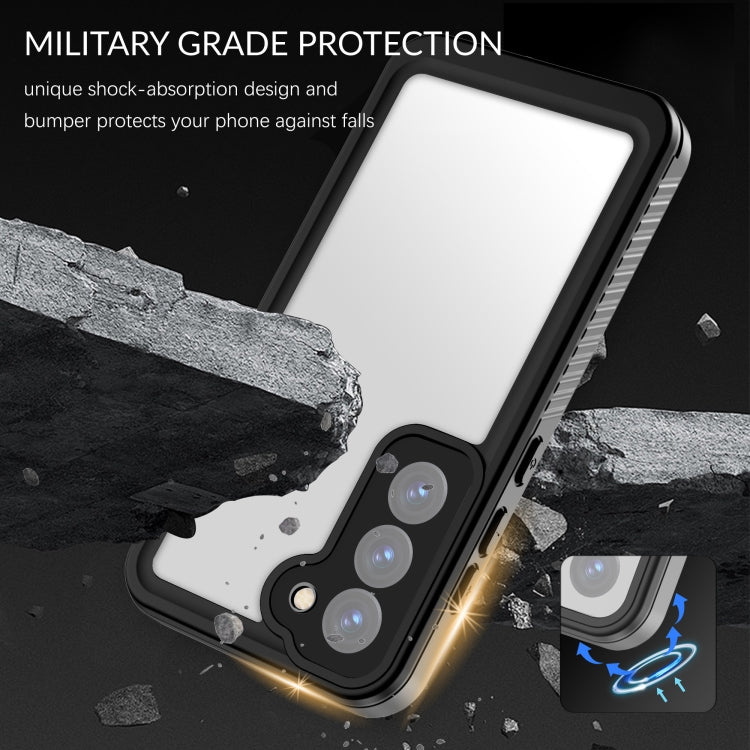 For Samsung Galaxy S23+ 5G RedPepper 360 Full Body Life Waterproof Phone Case(Black) - free shipping - PMC TechLife - Order now!