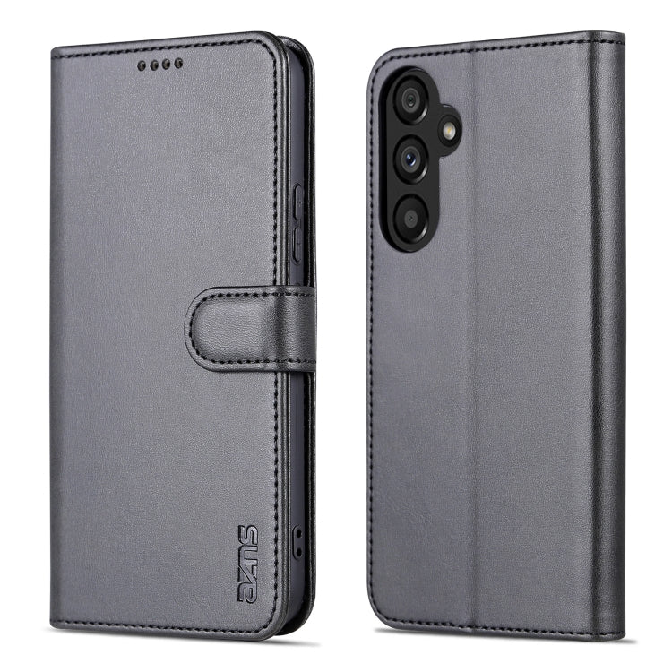 For Samsung Galaxy A54 5G AZNS Skin Feel Calf Texture Flip Leather Phone Case(Black) - free shipping - PMC TechLife - Order now!