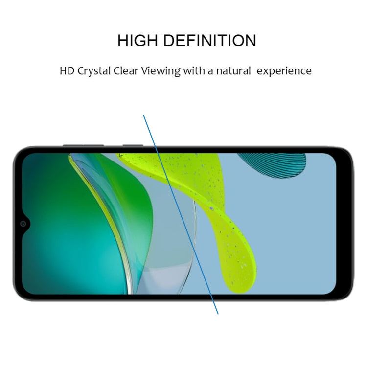 For Motorola Moto E13 25pcs Full Glue Full Screen Tempered Glass Film - free shipping - PMC TechLife - Order now!