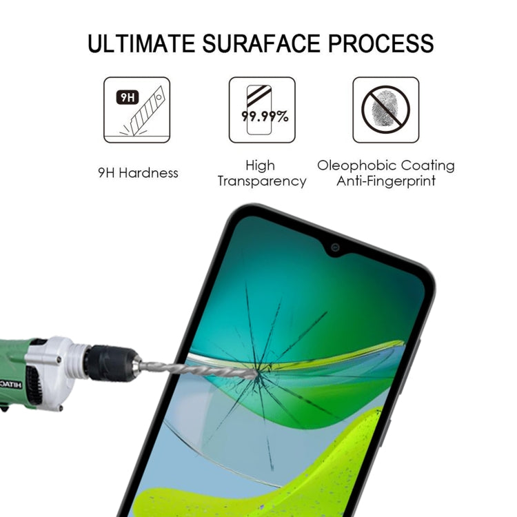 For Motorola Moto E13 25pcs Full Glue Full Screen Tempered Glass Film - free shipping - PMC TechLife - Order now!