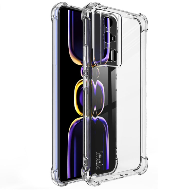 For Xiaomi Redmi K60 5G / K60 Pro 5G / Poco F5 Pro 5G imak Shockproof Airbag TPU Phone Case(Transparent) - free shipping - PMC TechLife - Order now!