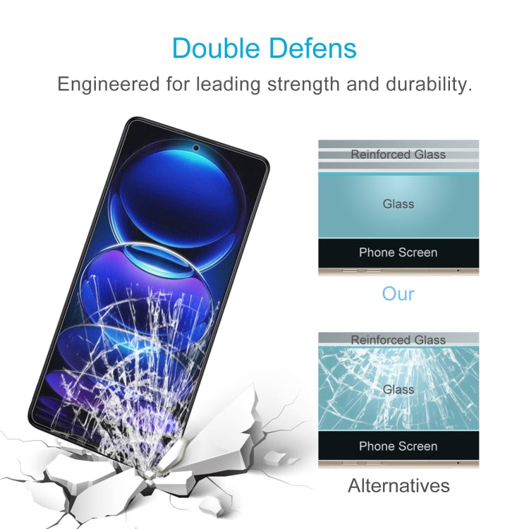 0.26mm 9H 2.5D Tempered Glass Film For Xiaomi Redmi Note 12 Pro 5G/12 Pro+/Note 12 4G Global - free shipping - PMC TechLife - Order now!