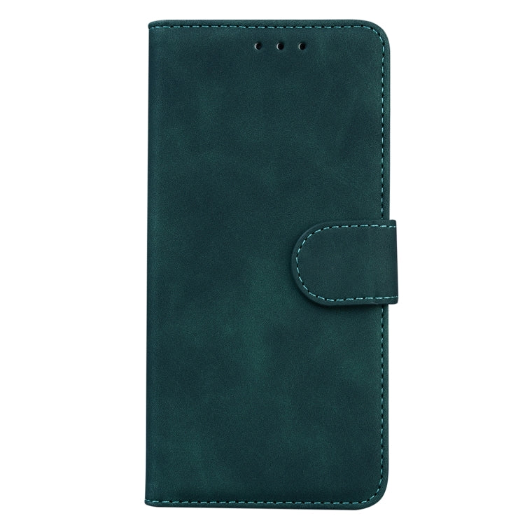 For Samsung Galaxy A34 5G Skin Feel Pure Color Flip Leather Phone Case(Green) - free shipping - PMC TechLife - Order now!