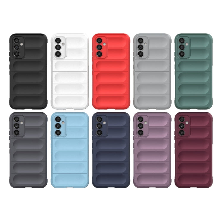 For Samsung Galaxy A34 5G Magic Shield TPU + Flannel Phone Case(White) - free shipping - PMC TechLife - Order now!