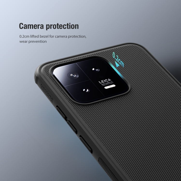 For Xiaomi 13 NILLKIN Frosted Shield Pro PC + TPU Phone Case(Black) - free shipping - PMC TechLife - Order now!