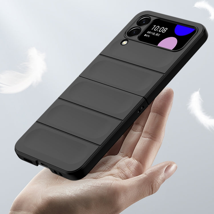 For Samsung Galaxy Z Flip4 Skin Feel Magic Shield Shockproof Phone Case(Orange) - free shipping - PMC TechLife - Order now!