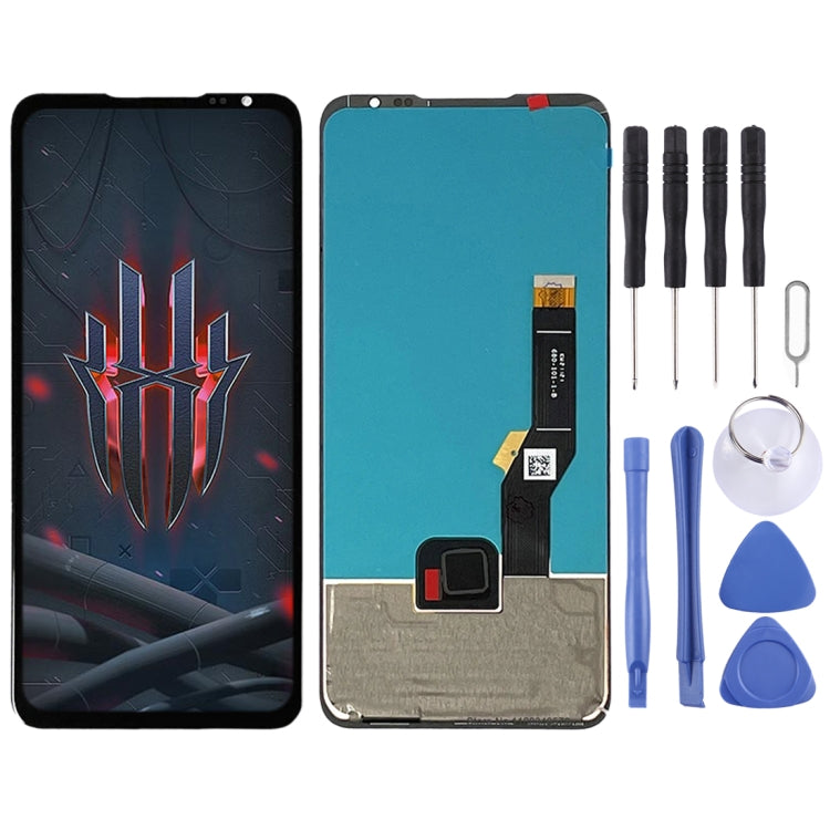 AMOLED LCD Screen For ZTE Nubia Red Magic 6s NX669J with Digitizer Full Assembly(Black) - free shipping - PMC TechLife - Order now!