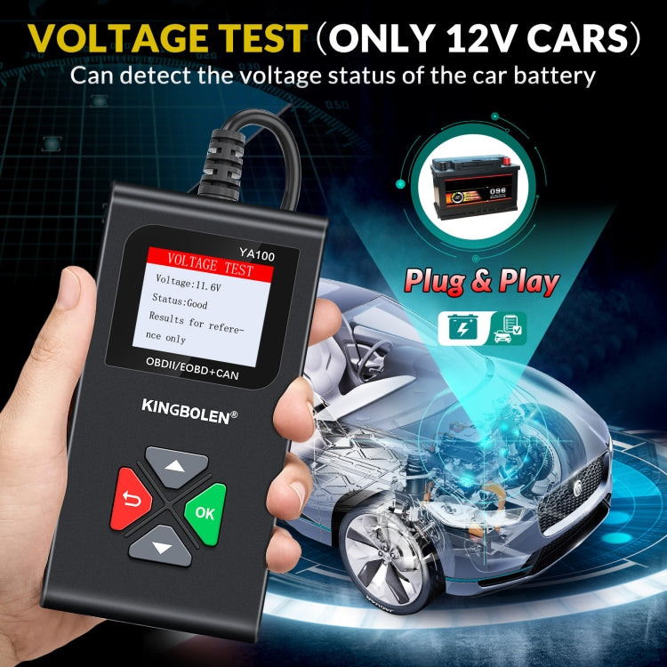 KINGBOLEN YA100 OBD2 Car Engine Fault Diagnosis Tool - Code Readers & Scan Tools by PMC TechLife | Online Shopping South Africa | PMC TechLife
