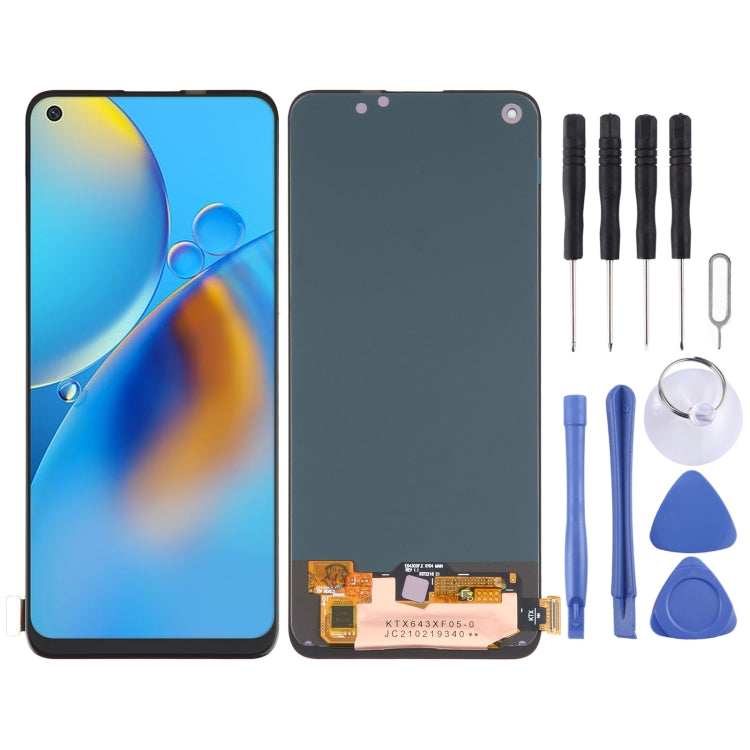 OLED LCD Screen For OPPO Reno7 Z 5G / Reno6 Lite / Realme 8 4G / A96 5G / A95 4G / A74 4G / F19 / F19S / F21 Pro 5G with Digitizer Full Assembly - free shipping - PMC TechLife - Order now!