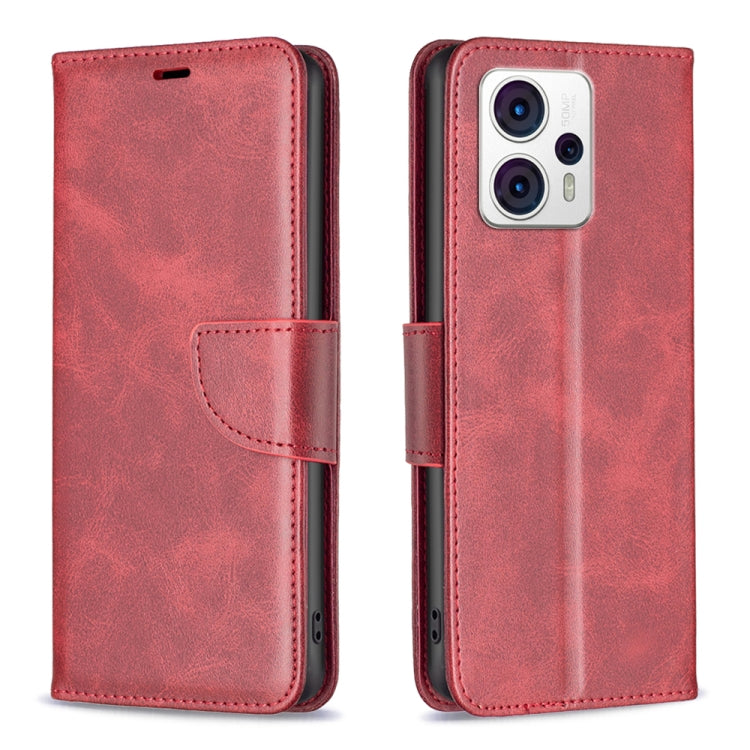 For Motorola Moto G13 4G/G23 4G/G53 5G Lambskin Texture Leather Phone Case(Red) - free shipping - PMC TechLife - Order now!