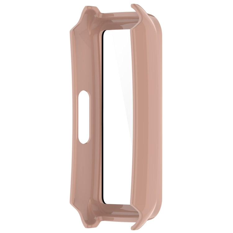 For Keep Band B5 / Band B4 PC + Tempered Film Integrated Watch Protective Case(Pink) - Watch Case by PMC TechLife | Online Shopping South Africa | PMC TechLife | Buy Now Pay Later Mobicred