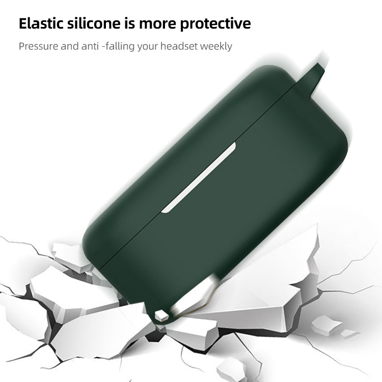 For OnePlus Buds Ace Bluetooth Earphone Silicone Protective Case(Red) - Other Earphone Case by PMC TechLife | Online Shopping South Africa | PMC TechLife
