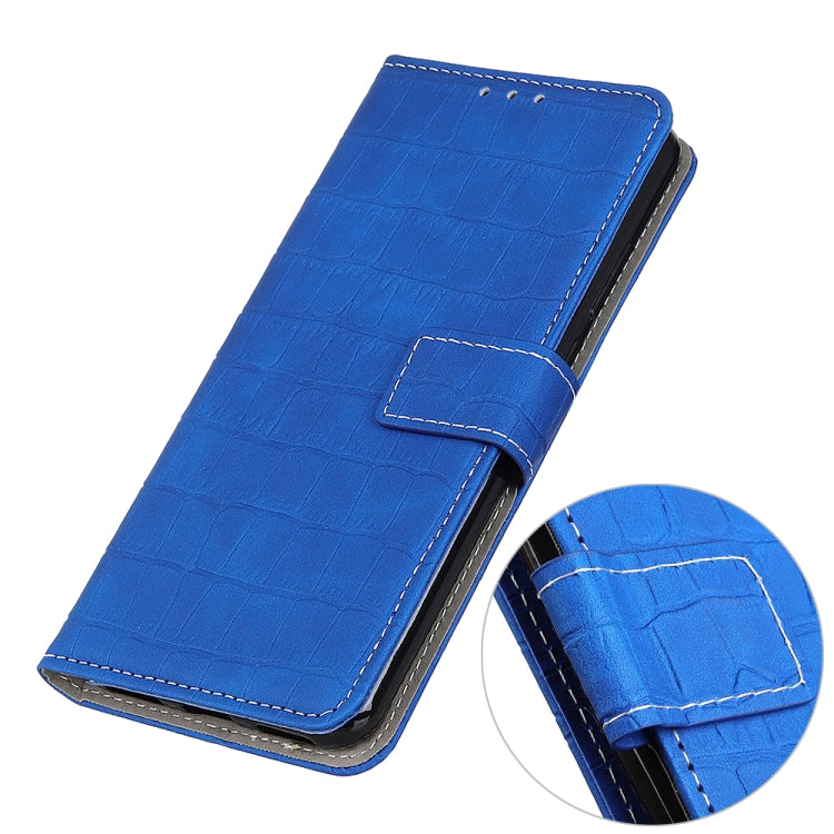 For OnePlus Nord CE 3 Lite Magnetic Crocodile Texture Leather Phone Case(Blue) - free shipping - PMC TechLife - Order now!