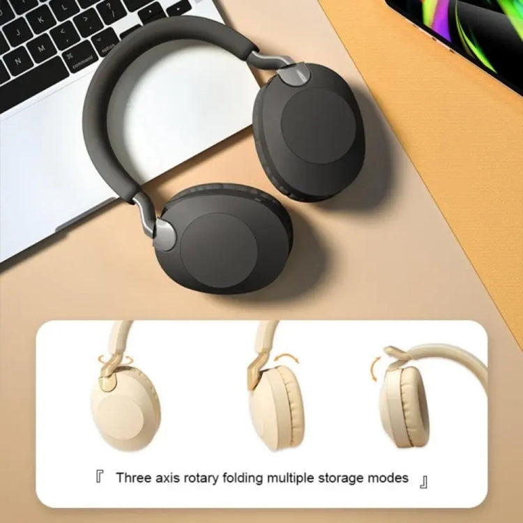 B2 Wireless Bluetooth 5.1 Foldable Noise Reduction Headset(Navy Blue) - Headset & Headphone by PMC TechLife | Online Shopping South Africa | PMC TechLife