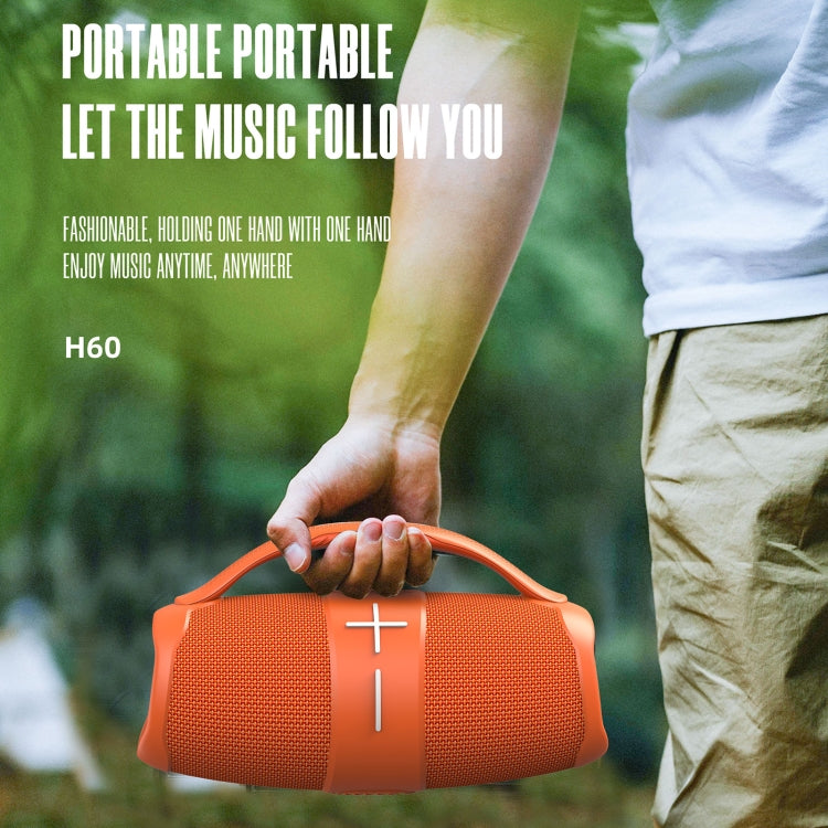 HOPESTAR H60 20W Outdoor Portable Waterproof Wireless Bluetooth Speaker(Blue) - free shipping - PMC TechLife - Order now!