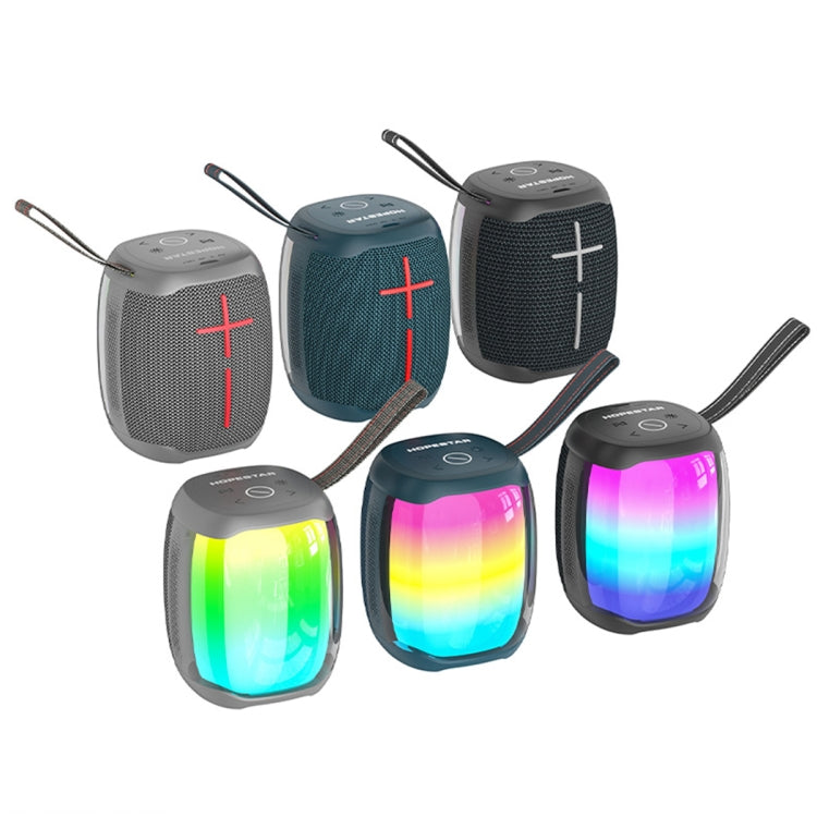 HOPESTAR P50 mini TWS Outdoor RGB Light IPX6 Waterproof Bluetooth Speaker(Blue) - Waterproof Speaker by HOPESTAR | Online Shopping South Africa | PMC TechLife | Buy Now Pay Later Mobicred