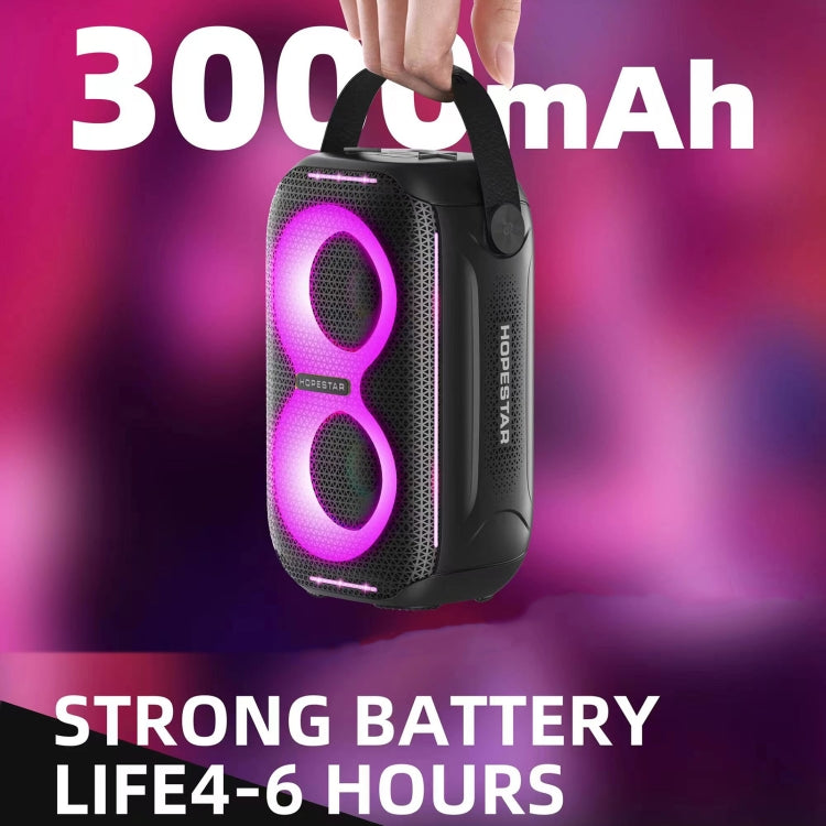 HOPESTAR Party200 mini Portable Tone Pulse RGB Light Bluetooth Speaker(Blue) - free shipping - PMC TechLife - Order now!