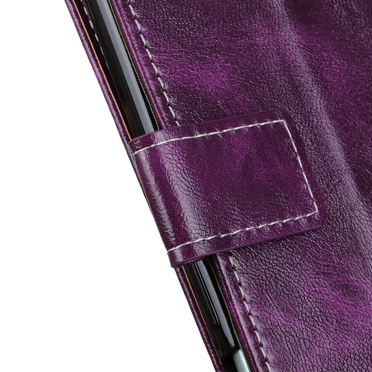 For Honor X9A 5G / Magic5 Lite 5G Retro Crazy Horse Texture Horizontal Flip Leather Phone Case(Purple) - free shipping - PMC TechLife - Order now!