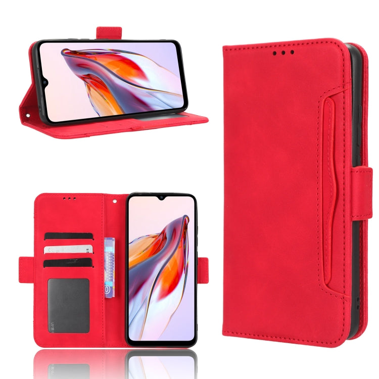 For Xiaomi Redmi 12C / 11A Skin Feel Calf Texture Card Slots Leather Phone Case(Red) - free shipping - PMC TechLife - Order now!