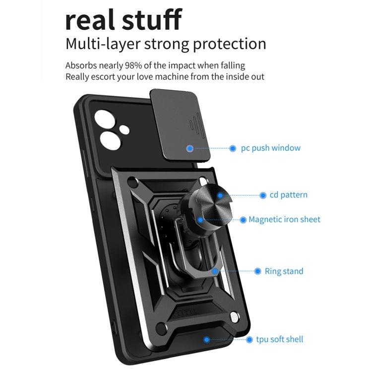 For Samsung Galaxy A04e Sliding Camera Cover Design Phone Case(Blue) - free shipping - PMC TechLife - Order now!