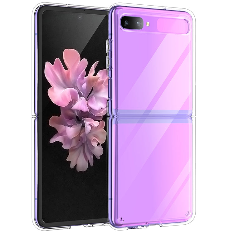 For Galaxy Z Flip Shockproof Scratchproof TPU + Acrylic Protective Case(Transparent) - free shipping - PMC TechLife - Order now!