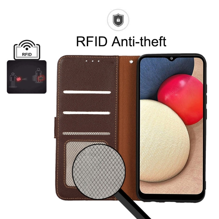 For OnePlus Ace 2 5G / 11R 5G KHAZNEH Litchi Texture Leather RFID Phone Case(Red) - free shipping - PMC TechLife - Order now!