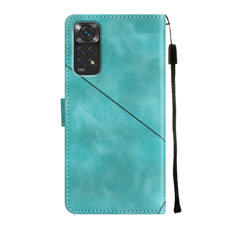 For Xiaomi Redmi Note 11s / 11 4G Skin-feel Embossed Leather Phone Case(Green) - free shipping - PMC TechLife - Order now!