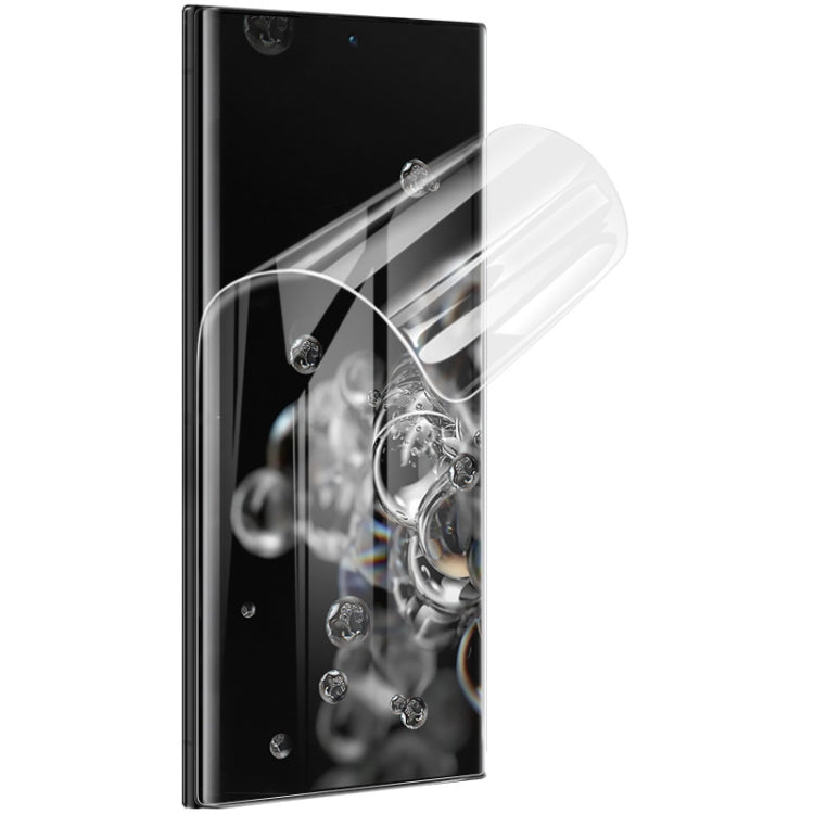 For Samsung Galaxy S23 Ultra 5G 2pcs IMAK Curved Full Screen Hydrogel Film Front Protector - Galaxy S23 Ultra 5G Tempered Glass by imak | Online Shopping South Africa | PMC TechLife | Buy Now Pay Later Mobicred