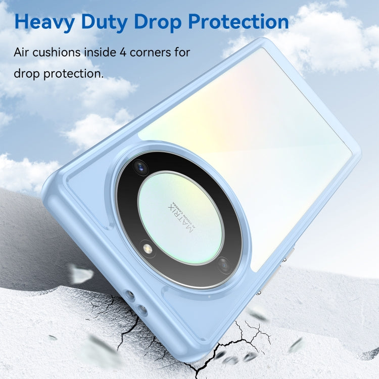 For Honor Magic5 Lite Colorful Series Acrylic + TPU Phone Case(Blue) - free shipping - PMC TechLife - Order now!