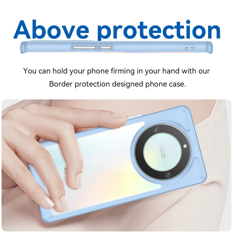 For Honor Magic5 Lite Colorful Series Acrylic + TPU Phone Case(Blue) - free shipping - PMC TechLife - Order now!