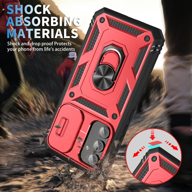 For Samsung Galaxy A54 5G Sliding Camshield TPU + PC Phone Case(Red+Black) - free shipping - PMC TechLife - Order now!