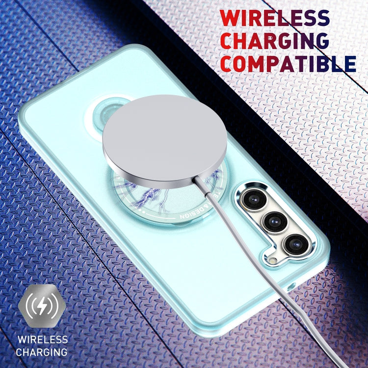 For Samsung Galaxy S22+ 5G 360 Degree Rotation Holder MagSafe Magnetic Phone Case(Purple) - free shipping - PMC TechLife - Order now!