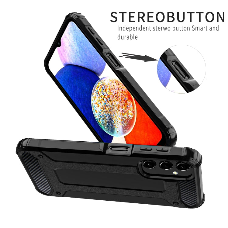 For Samsung Galaxy A14 5G Magic Armor TPU Hard PC Phone Case(Red) - free shipping - PMC TechLife - Order now!