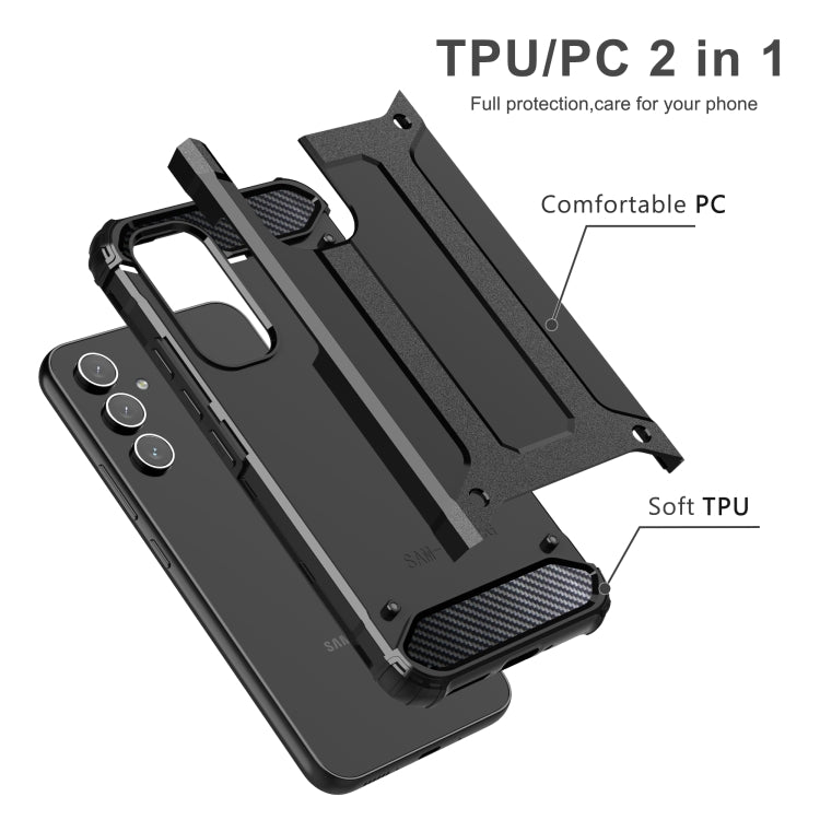 For Samsung Galaxy A54 5G Magic Armor TPU Hard PC Phone Case(Navy Blue) - free shipping - PMC TechLife - Order now!