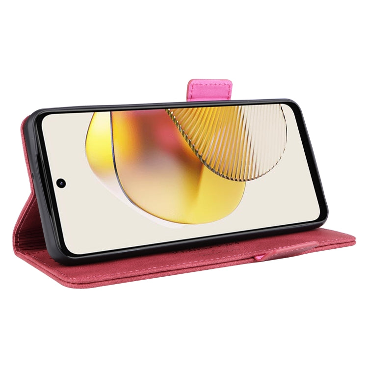 For Motorola Moto G13 / G23 / G53 Magnetic Clasp Flip Leather Phone Case(Red) - free shipping - PMC TechLife - Order now!